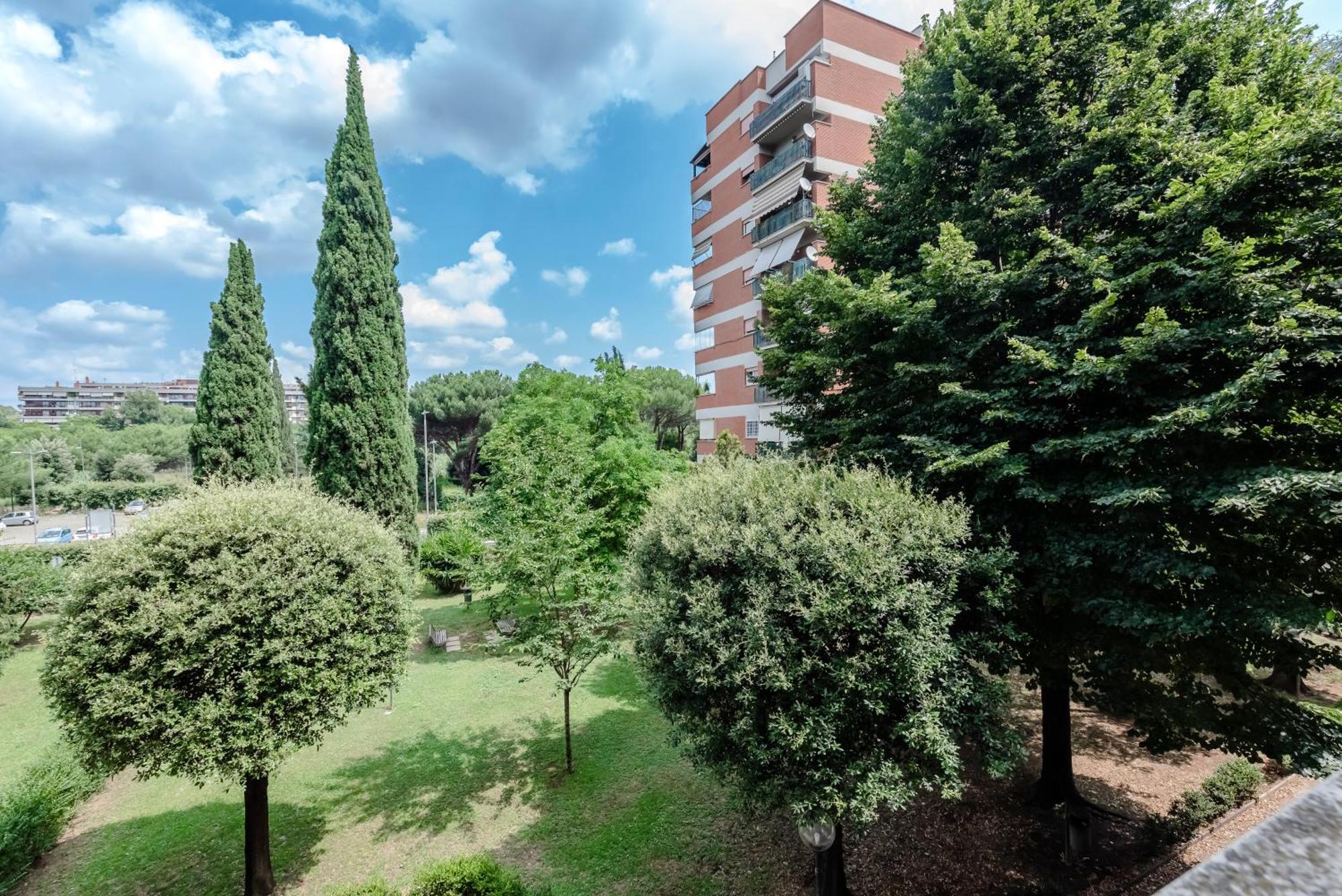 Ferienwohnung Residenza Eres Eur Rom Exterior foto